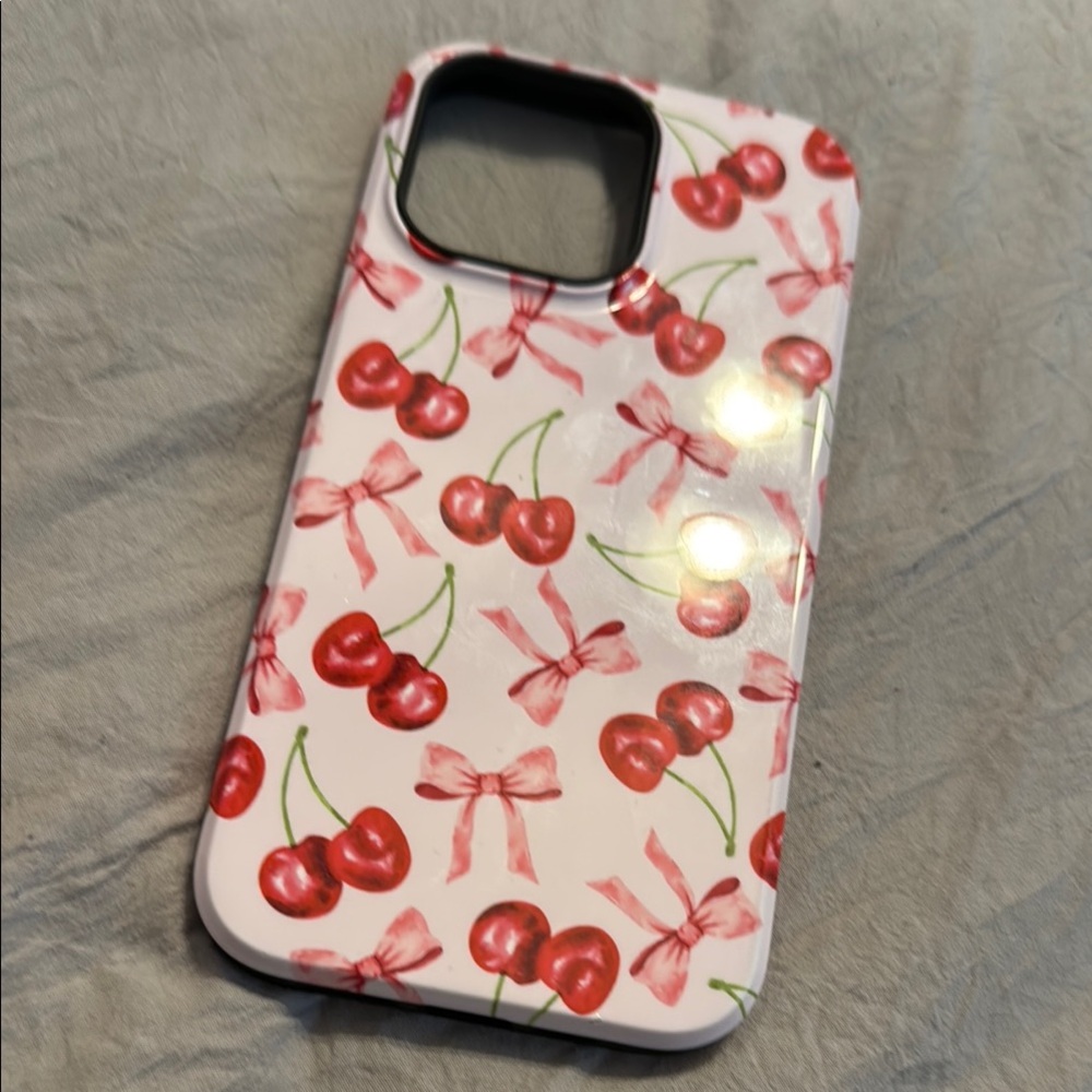 Cherry Pattern Phone Case